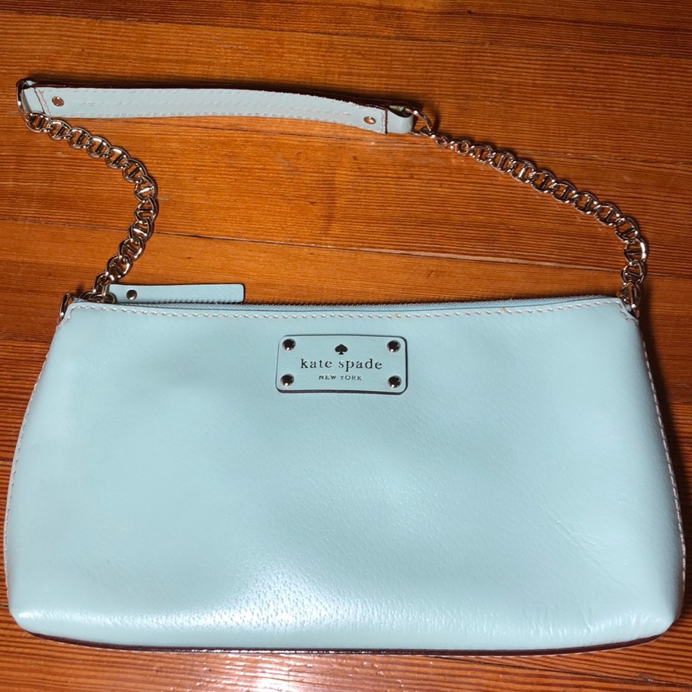 KateSpade Robins egg blue purse